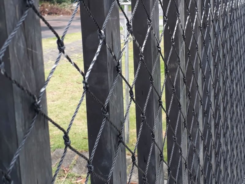 Rede de proteção para locais com grande circulação de pessoas em Manaus